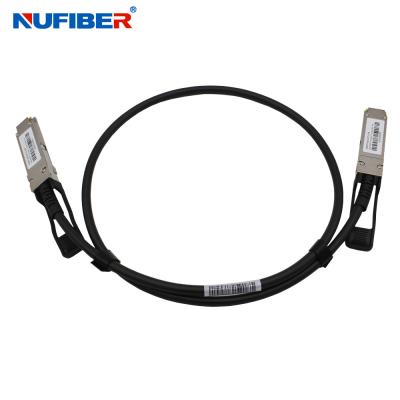 China QSFP+ To QSFP+ Direct Attach Cable 40Gb Compliant QSFP MSA specifications for sale