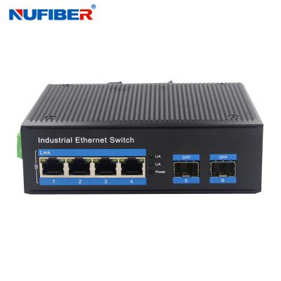 China Lightning Protection Unmanaged Industrial Switch 1000M Din Rail Ethernet Switch for sale