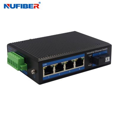 China IP40 Protection 100M Unmanaged Industrial Switch With SM Duplex SC 20km 1310nm for sale