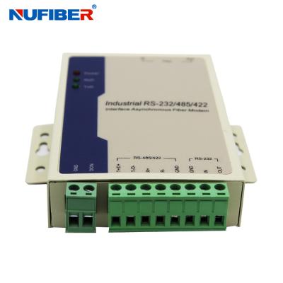 China MM 1310nm 2KM SC RS485 RS422 RS232 To Fiber Optic Converter for sale