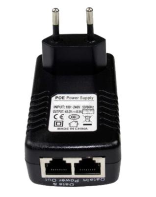 China 12V 2A / 24V 1A / 48V 0.5A POE Power Adapter For IP Telephone for sale