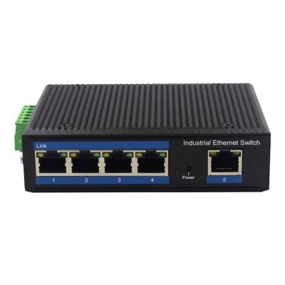 China 10/100/1000M Industrial Ethernet Switch With 5 UTP Port for sale