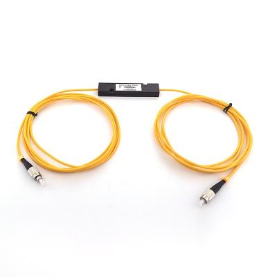 China 1550nm Single Stage ABS Fiber Optic Isolator high power With 3mm Pigtail FC PC Connector for sale