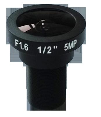 China 5MegaPixel aperture F1.6 mount M12*0.5 focal length 2.1mm fisheye lens for sale