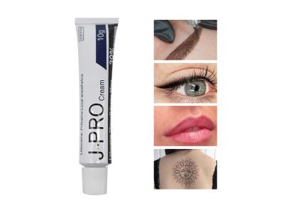 China Permanent Makeup Tattoo Anesthetic Painless Numb Cream J-PRO For Eyebrow Eyeliner Lip for sale