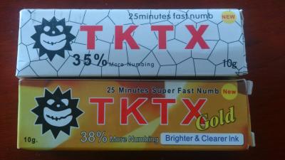 中国 安全最も強いTKTXは感覚をなくする項目クリーム長続きがする防水10g/pcを入れ墨する 販売のため