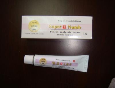 China Permanent Makeup Tattoo Topical Anesthetic Fast Acting Numbing Cream for sale