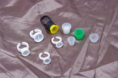 China Disposable Pigment Ring Cup / Tattoo Ink Cups For Permanent Makeup Tattoo for sale