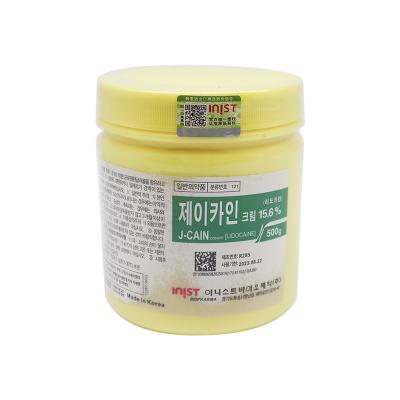 China Tattoo Before Use Korea J-CAIN 15.6% 10.56% 25.8% Face Anesthetic Cream 500g/pcs for sale