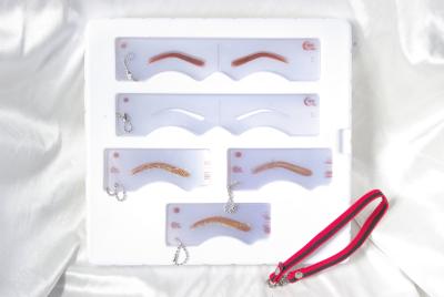 China Gabry Transparent Permanent Makeup Eyebrow Grooming Tools Kit Different Styles Reusable for sale