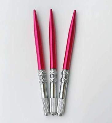 中国 ステンレス鋼Autoclavable Microbladingの入れ墨のペン、重い銀製の永久的な構造のペン 販売のため
