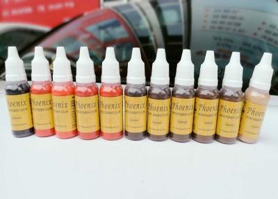 China 15ML Non-toxic Micro Blading Permanent Tattoo Ink Pigments Dark Coffee Special Cream for sale