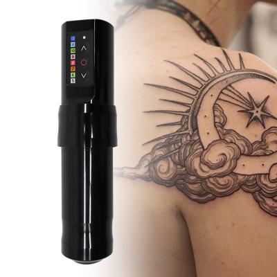 China OEM-Body Art Kornlose Motor-Tattoo-Maschine Drahtlose Tattoo-Pistole Permanente Tattoo zu verkaufen