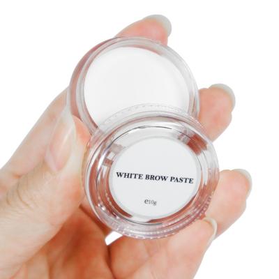 China 10g White Brow Paste Lipliner Shaping For Permanent Makeup Secure Eyebrow Liner en venta