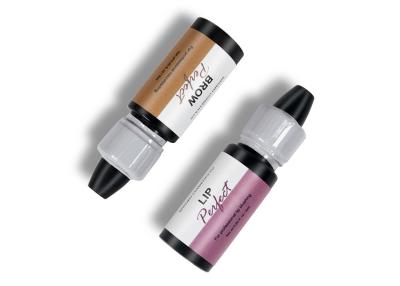 China Mikropigmentierung Augenbrauen Kosmetik Tinte OEM 6ML Emulsion Permanente Make-up Pigment Lippenblush Farbe zu verkaufen