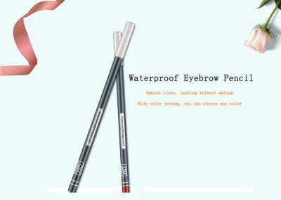 中国 美の鉱物の防水永久的な構造の引きの眉毛鉛筆は-証拠の鉛筆のつぐみの人工物の付属品を発汗させた 販売のため