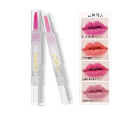 China Tätowierungs-Tinten-Lippenstift-Lipgloss-blüht Kristalltemperaturwechsel-langlebige Feuchtigkeit Eco gesundes Goldfolien-Farbe zu verkaufen