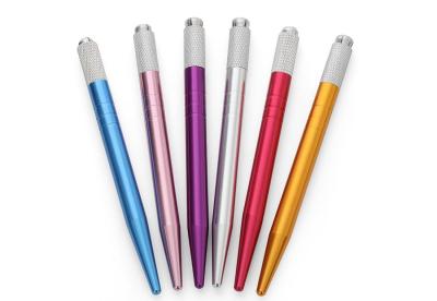 China 12 g /pc Aluminum alloy Single Side Aluminum alloy Microblading Tattoo Pen for sale