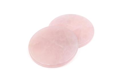 China 2020 Pink Magic Round Eyelash Extension Jade Stone Holder Grafting Tools Lash Glue Adhesive  Pallet Makep Accessories for sale