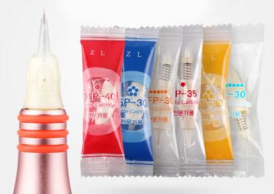 China Wholesale Price Disposable Screw Tattoo Needles Cartridge For Charmant Permanent Makeup Eyebrow Lips Machine Accessories for sale