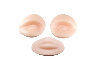 China 3D Tattoo Practice Skin Eyebrows Lip Exercises 90 Grams Makeup Silicone Heads for sale