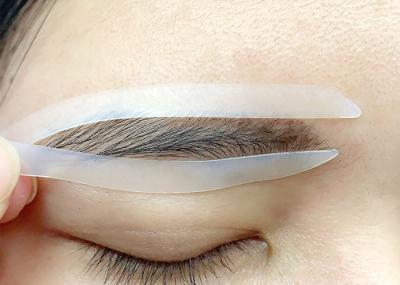 China White Eyebrow Microblading Tool Permanent Makeup Tattoo Sticker for sale