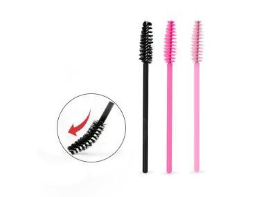 China 10cm Plastic Muti Function 10cm Disposable Brow Lash Comb Brush for sale