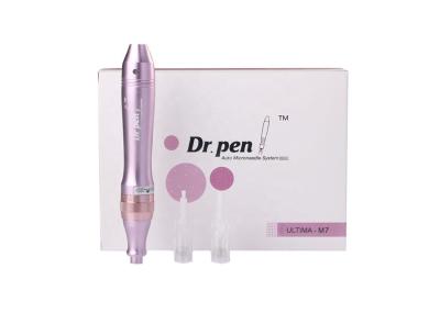 China Pink Dr. Pen Electric Auto Derma Pen Micro Needle Stamp Skin Roller Machine for sale