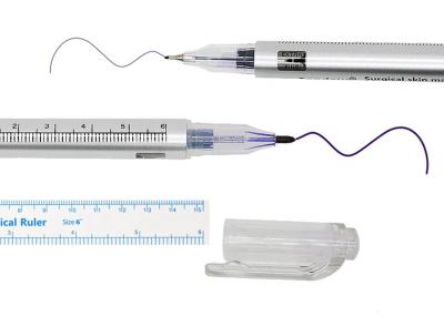 Chine Double marqueur Pen Waterproof White Purple Color de sourcil d'astuce 0.5mm 1.0mm à vendre