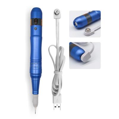 China Li azul - ametralladora microblading de Pen For Trainning School de la máquina del tatuaje de la batería en venta