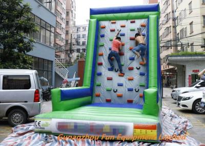 China Jogos infláveis personalizados do esporte, parede de escalada inflável de luxe da montanha rochosa à venda