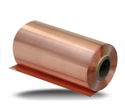 China Good Weldability Smaller Resistance Copper Strip Roll 10mm Thin Copper Strips for sale