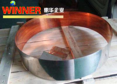 Chine Bandes de cuivre composées en métal de nickel, bande de cuivre nickelée intermittente à vendre