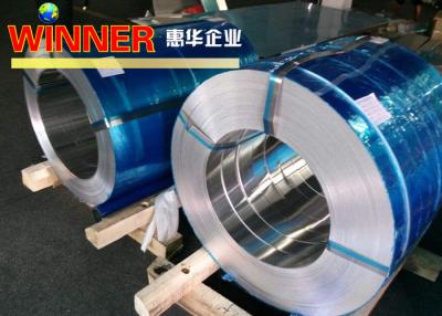 China 10mm - 1050mm Width Aluminium Foil Strip For High Frequency Welding Customizable for sale