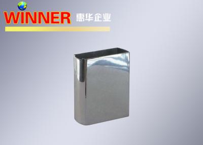 China Caixa quadrada de alumínio prateada para o tamanho compacto de bateria de íon de lítio à venda