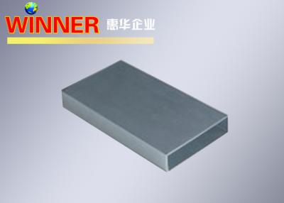 China Silver Aluminium Square Box Lithium Ion Battery Aluminium Box Section for sale