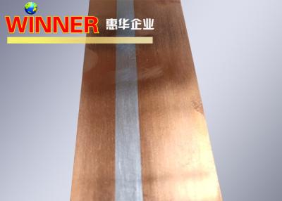 中国 注文の長さの銅のリチウム電池の接続のための覆われたアルミニウム象眼細工材料 販売のため