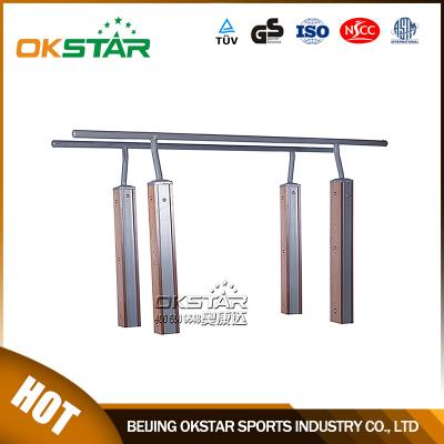 China outdoor fitness equipments WPC materials based Parallel Bar with TUV certificates for sale