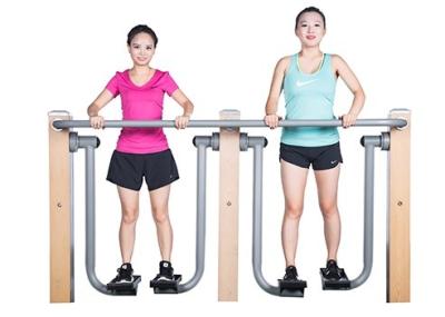China outdoor fitness equipment wood exercise walking machine with TUV certificates for sale