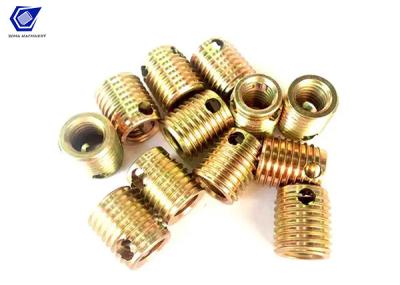 China Zinc Plated Three Holes Headed Brass Keylocking Thread Inserts M3-M12 for Fasteners for sale