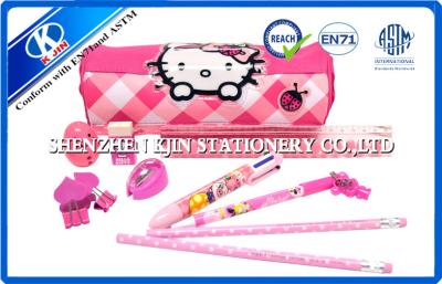 China Hello Kitty Girl Kids Personalized Stationery Sets Eco-friendly 22×8×8cm for sale
