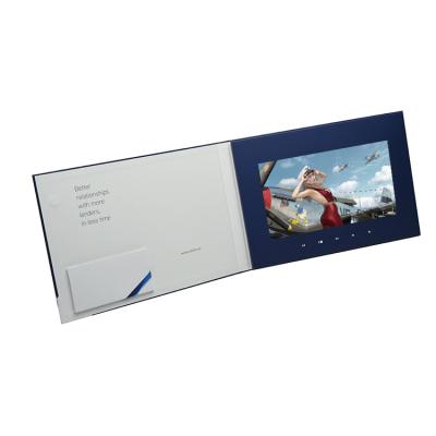 China High Quality 10.1 Inch LCD Video Cards Video Brochure Video Book With Touch Screen for sale