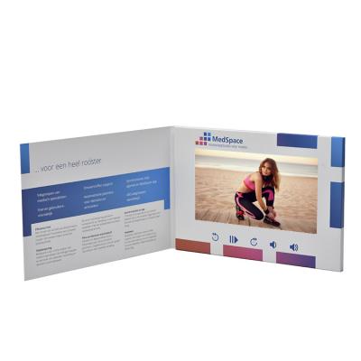 China Promotional Products Video Books, Video Greeting Card, Video Brochure For Advertising for sale