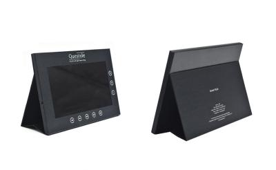 China Motion sensor video display 10 inch LCD video counter display for shop advertising display for sale