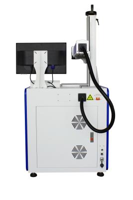 Chine Commande numérique par ordinateur portative Yag Mini Color For Metal de la machine 20W 30W 50W d'inscription de laser de fibre à vendre
