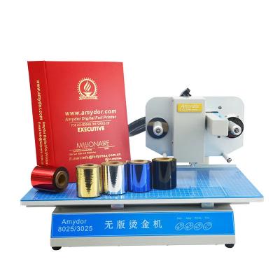 China Digital Hot Stamping Printing Machine Hot Foil Printer Machine for sale