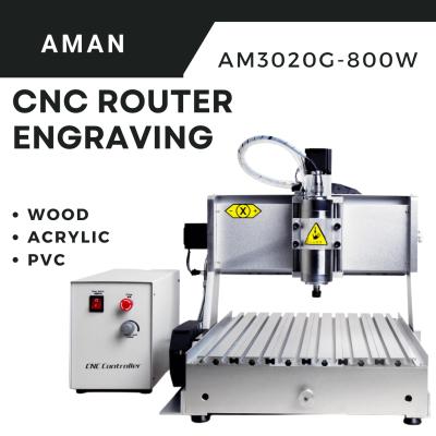 中国 3D小型CNCの彫版機械3000 Mm/Min 4軸線PCBの木製のルーター 販売のため