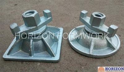 China Cast Iron Wing Nut Tie Rod Casted Slope Super Plate For Inclined Formwork System for sale