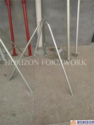 China Cinc - el poste de acero plateado apuntala el encofrado de acero para el bloque de cemento en venta