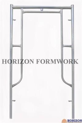 中国 利用できる普遍的なフレームの足場Systemy Q235鋼鉄Hフレームの十字の支柱OEM 販売のため